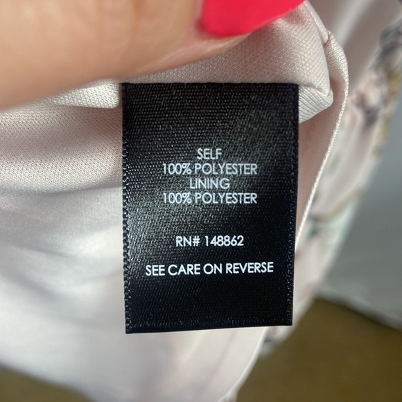 Torrid Blush Pink Floral Chiffon Tiered Babydoll Blouse - Picture 7 of 9